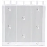Gerster collection Bändchenrollo 140 x 170 cm grau/weiß