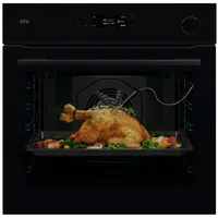 AEG NBR7P621SB Backofen 60cm Pyrolyse SteamCrisp® 19Heizarten Kochassistent Kerntemperatursensor