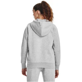 Under Armour Rival Fleece Kapuzenjacke Damen 012 mod gray light heather/white XS