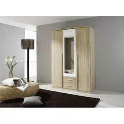 Kleiderschrank KREFELD - braun