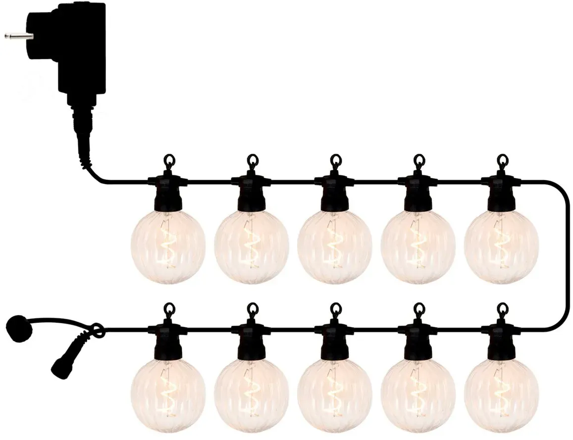 Sirius Outdoor LED-Lichterkette 10m mit 10 LED`s  StarterLUKE - L ca. 500.00