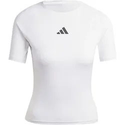 adidas Performance Mesh Fahrrad-Funktionsshirt Damen 001A - white XL