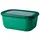 Mepal cirqula rechteckig 1500 ml - vivid green