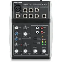 Behringer Xenyx 502S (Studio- und Livemixer), Mischpult, Schwarz