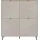 Home Affaire Highboard RAITA 124 x 135 x 40 cm Beige