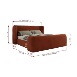 MKS Emora Classic Duo 180 x 200 cm Orange