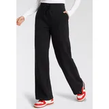 KangaROOS Jogginghose mit weitem Bein - NEUE FARBEN, schwarz
