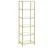 VASAGLE Standregal 40 x 0 x 177,3 cm Gold