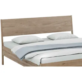 Home Affaire Bettgestell Nord Eichefurnier 165 x 205 cm Beige