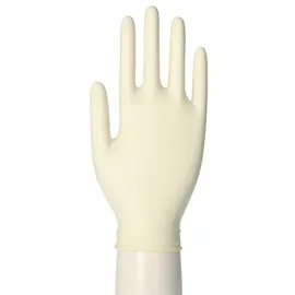 Medi-Inn Latex Comfort Natur Einmalhandschuhe puderfrei L