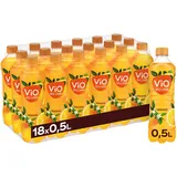 ViO BiO Limo Orange - vegane Bio-Limonade mit fruchtigem Orangen-Geschmack, 20 % Saftanteil - in umweltfreundlichen, 100 % recycelbaren Einweg Flaschen (18 x 500 ml)