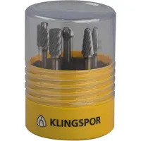 KLINGSPOR HF100INOX Fräser / Set, 9,6 x 6 mm