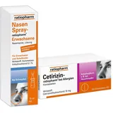 rationpharm Cetirizin + Nasenspray Erw 1 Set