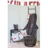 David Fussenegger Fussenegger Designer-Flanelldecke - "Gondel" anthrazit 140/200 cm