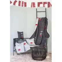 David Fussenegger Fussenegger Designer-Flanelldecke - "Gondel" anthrazit 140/200 cm