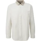 QS Relaxed Fit Overshirt Beige XL