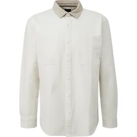 QS Relaxed Fit Overshirt Beige XL