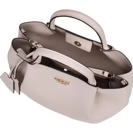 GUESS Handtasche Amorette Girlfriend Satchel Light Taupe