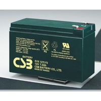 CSB Battery EVX 1272 EVX1272F2 Bleiakku 12V 7.2Ah Blei-Vlies (AGM) (B x H x T) 151 x 99 x 65mm Flach