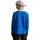 Marc O'Polo DENIM "aus Organic Cotton", Damen, Gr. XXS, blau (pale cobalt), Obermaterial: 100% Baumwolle, unifarben, Basic, relaxed fit, Serafino, Shirts Langarmshirt