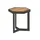Zebra Technologies Zebra Sixx Beistelltisch 40x35x40cm Aluminium graphit Tischplatte Teakholz
