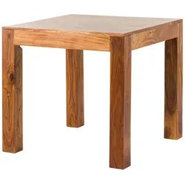 Massivmoebel24 Oxford 80 x 76 x 80 cm honig lackiert/braun