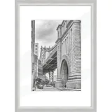 The Wall Quattro Aluminiumrahmen silber 29,7x42 cm 1 St.