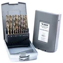 Spiralbohrer-Satz Extrem, DIN 338, HSSE, 1-10 mm, 19-teilig