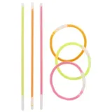 Papstar 400 Knicklichter Ø 0,5 cm · 20 cm farbig sortiert