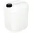 TRIZERATOP Wasserkanister 5 Liter transparent