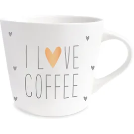 Grafik  Werkstatt Kaffeetasse 0,42 l Weiß 3 St.