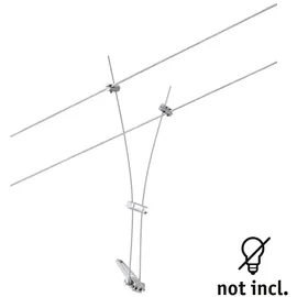 Paulmann Niedervolt-Seilsystem-Leuchte GU5,3 Chrom matt