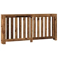 VidaXL Heizkörperverkleidung Altholz-Optik 175x20x82 cm Holzwerkstoff