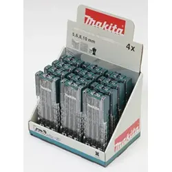 Makita Display SDS-PLUS Steinbohrer-Set, Display á 12 Stück E-13596