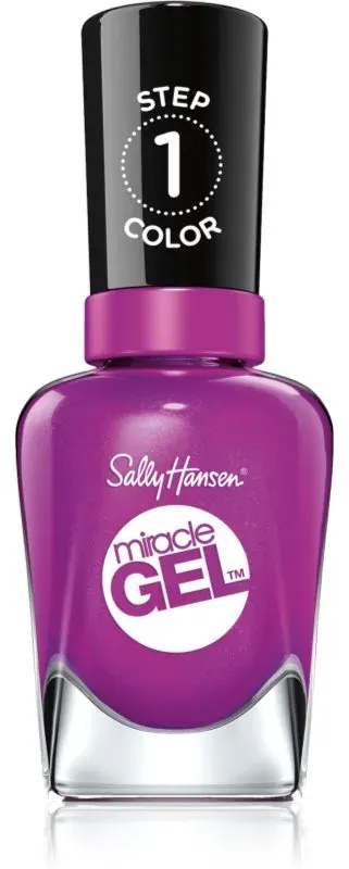 Sally Hansen Miracle GelTM Gel-Lack für Fingernägel - keine UV/LED Lampe erforderlich Farbton 550 Hunger Flames 14,7 ml