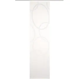 HOME WOHNIDEEN Schiebegardine HOME WOHNIDEEN "PINALO" Gr. 1, weiß (wollweiß), B:60cm H:245cm, Polyester, Gardinen, Schiebevorhang Scherli