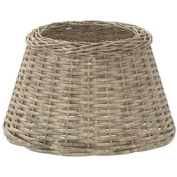 vidaXL Lampenschirm Braun Ø50x30 cm Korbweide