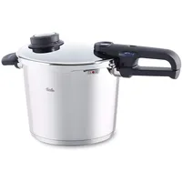 Fissler Vitavit Premium / Schnellkochtopf (6 L, Ø 22 cm) Edelstahl-Dampfkochtopf, 2 Garstufen - Induktion