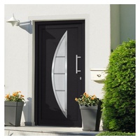 vidaXL Haustür Anthrazit 98x190 cm«, Eingangstür Außentür Nebeneingangstür«