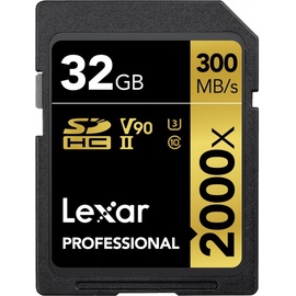 Lexar Professional 2000x SD - 300MB/s - 32GB