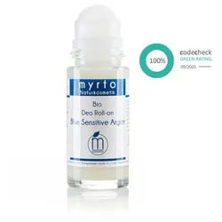 myrto-Bio Deo Roll-on Blue Sensitive Argan - ohne Duftstoffe