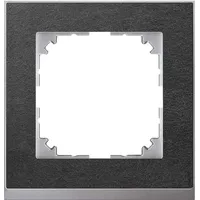 Merten Decor-Rahmen 1-fach Schiefer/aluminium MEG4010-3669