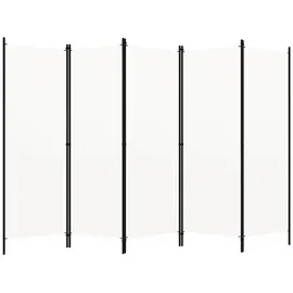 vidaXL Raumteiler Weiß 250x180 cm
