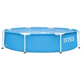 Intex Metal Frame Pool Set 244 x 51 cm inkl. Filterpumpe