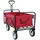 vidaXL Bollerwagen rot