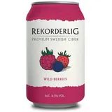 Rekorderlig Swedish Cider Vegan Wild Berries 0,33 l