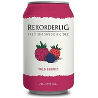 Rekorderlig Swedish Cider Vegan Wild Berries 0,33 l