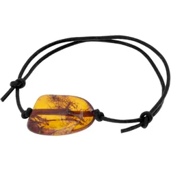 Armband OSTSEE-SCHMUCK "Ostsee-Schmuck Armband Meta Armband Meta", braun, Armbänder, Damen, 19cm, Bernstein
