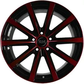 RH ALURAD GT 10 x 19 5 x 112 ET45 ML72,6 Rot Poliert