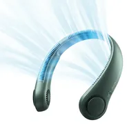 JISULIFE FA14 Mobiler Nacken-Ventilator Grün